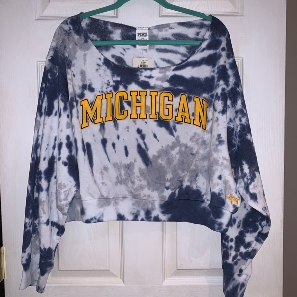 PINK Michigan Wolverines Sweatshirt